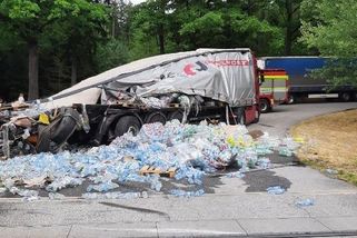 Na Českobudějovicku se srazil vlak s nákladním autem - Novinky